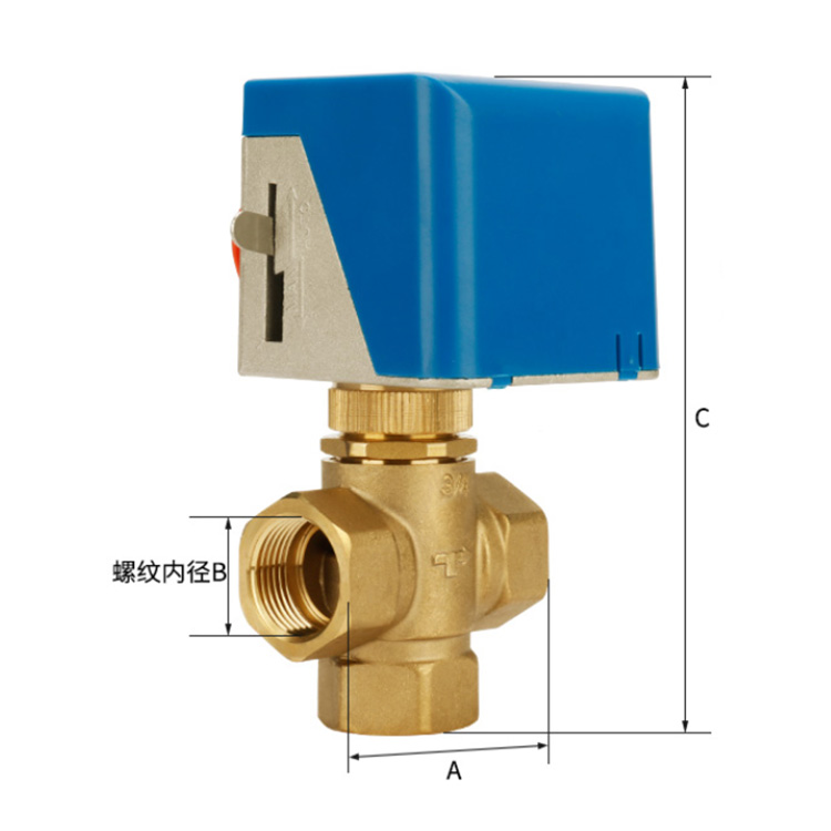 風機盤管電動三通閥